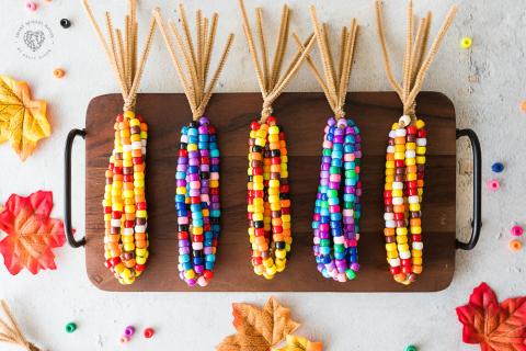 beaded corn