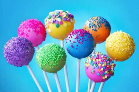 Make and decorate cake pops