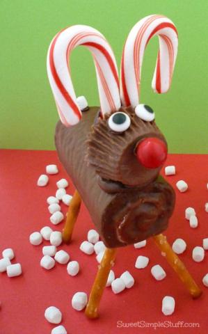 Swiss cake Reindeer