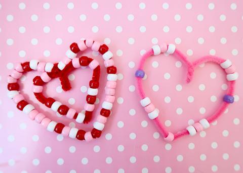 Valentine Beaded Heart