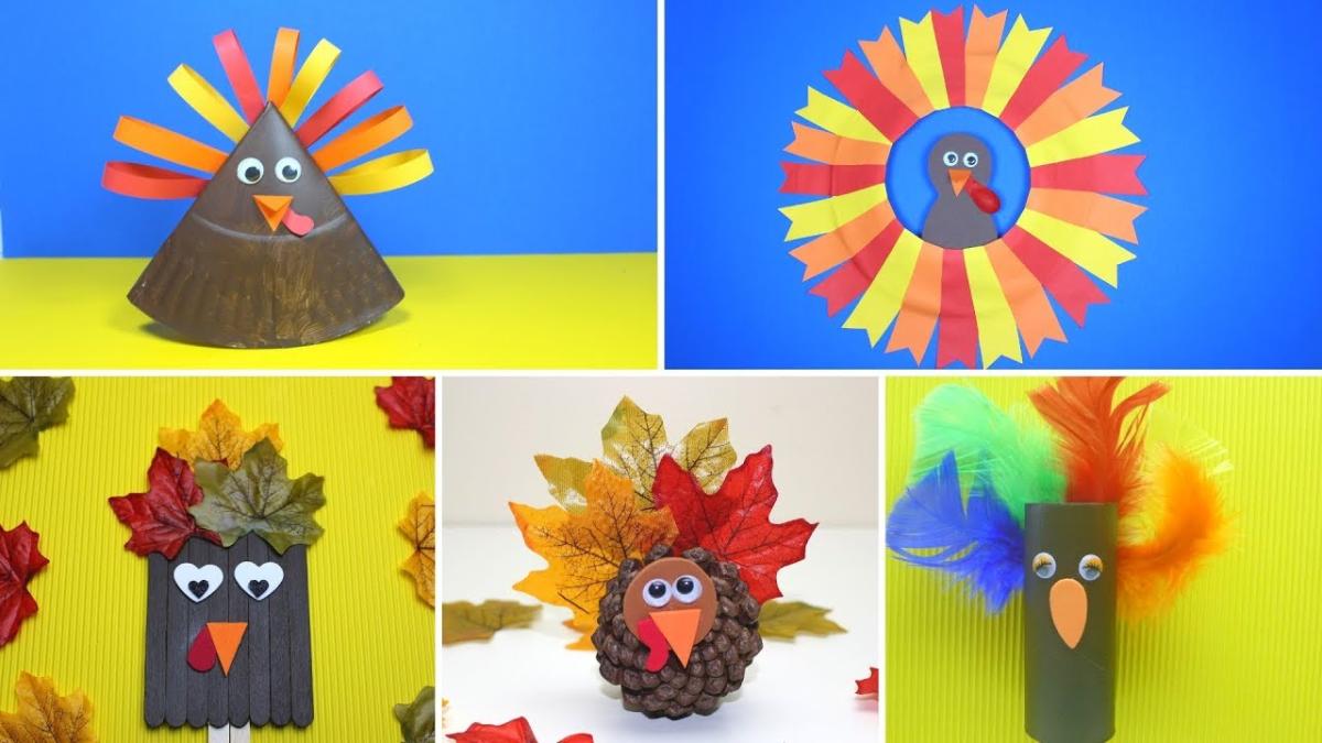 Assorted Thanksgiving Crafts