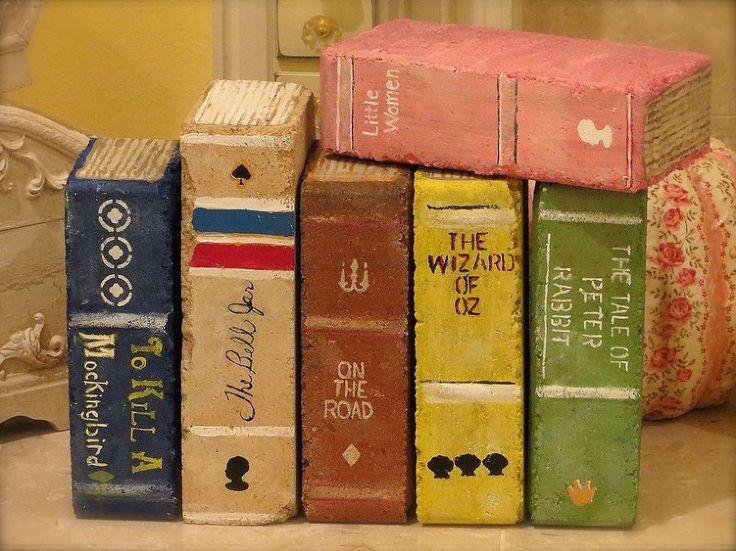 books made out of bricks